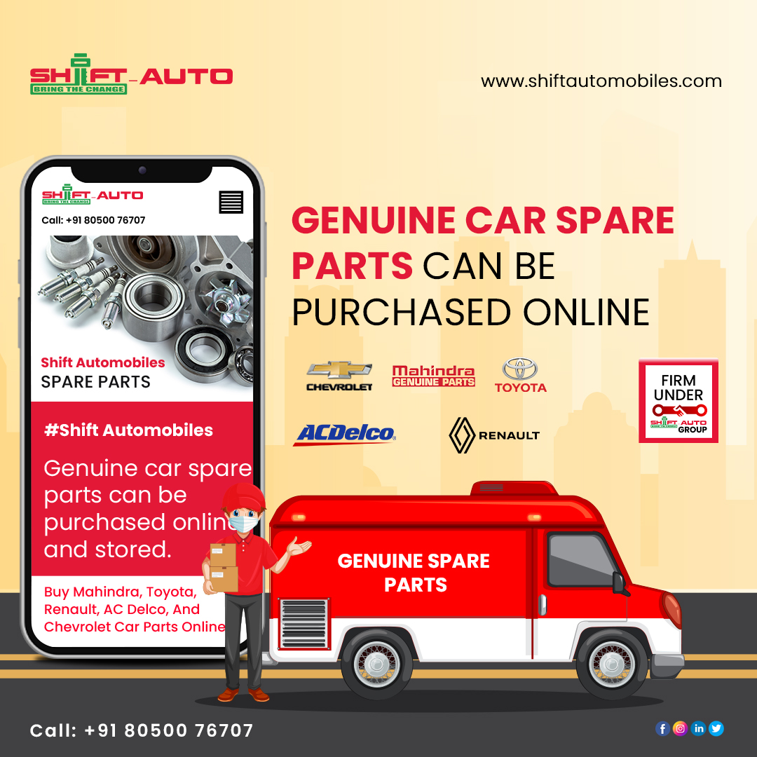 Shiftautomobiles, one of the largest online distributors of Mahindra, Toyota, Renault, AC Delco, And Chevrolet Car Parts, ensures the durability and compatibility of its products. Find the right spare parts quickly and order them easily at an affordable price. Solutions for a better driving experience find a range of interior and exterior genuine spare parts online with expert customer service.
Website: http://shiftautomobiles.com/